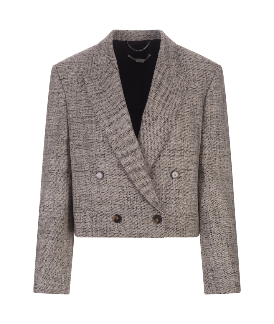【送料&関税込】Stella McCartney Double-breasted Short Wide Stella McCartney Double-breasted Short Wide Blazer | italist