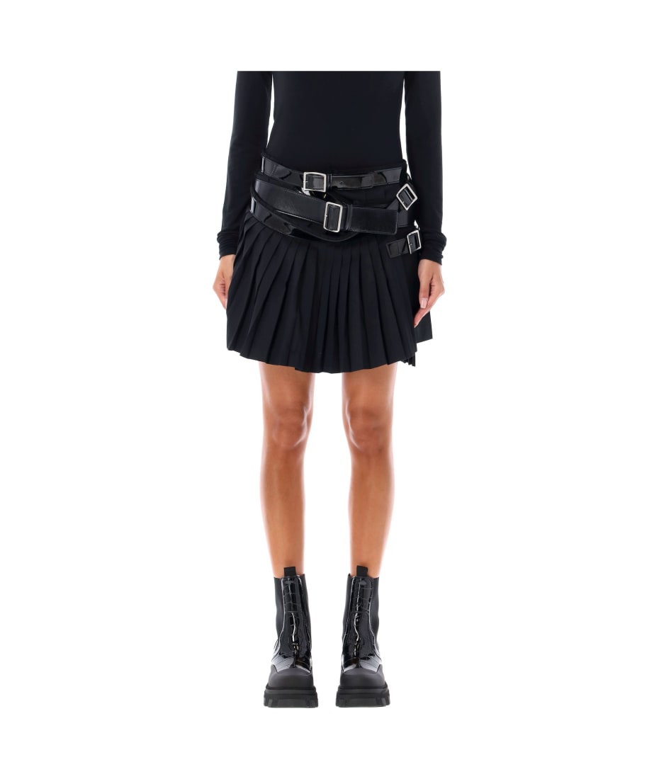 ミニスカート JUNYA WATANABE Women Skirts JOS009051 1 BLACK JUNYA WATANABE: Skirt woman - Black | Junya Watanabe skirt