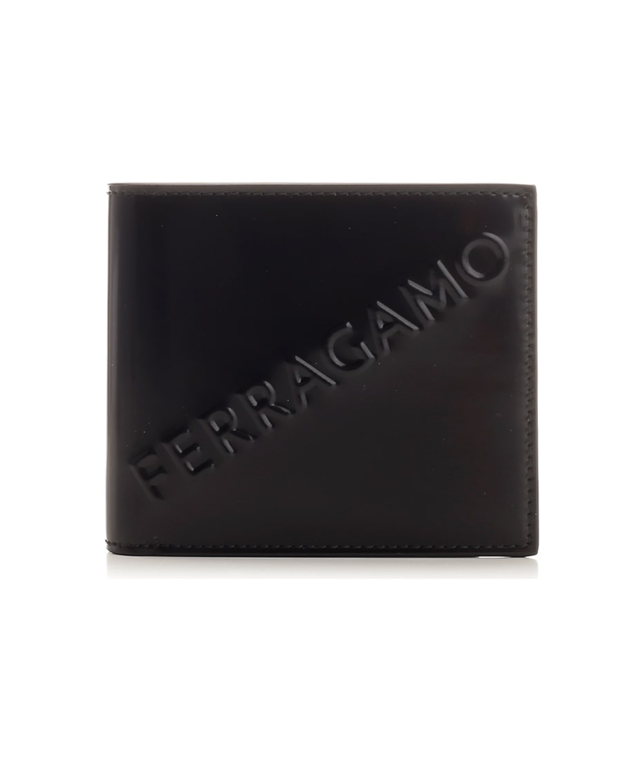 Ferragamo Men's Lingotto Bifold Wallet with ID Slot