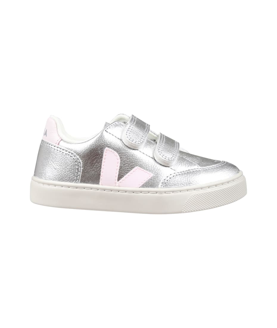 Veja cheap silver sneakers