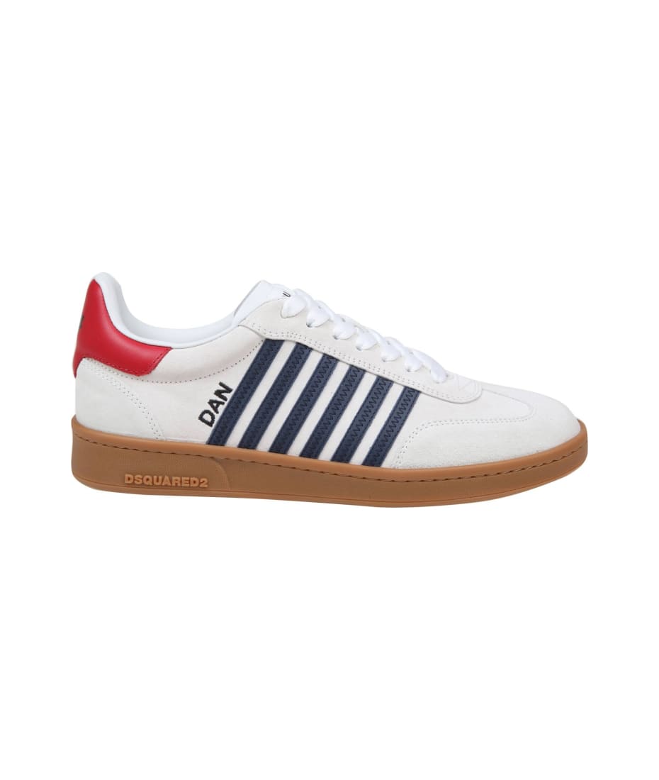 スニーカー Dsquared Chalk Suede Boxer Sneakers Dsquared2 Chalk Suede Boxer Sneakers | italist