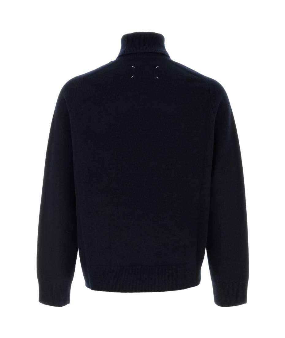 Maison Margiela Midnight Blue Wool Sweater | italist, ALWAYS