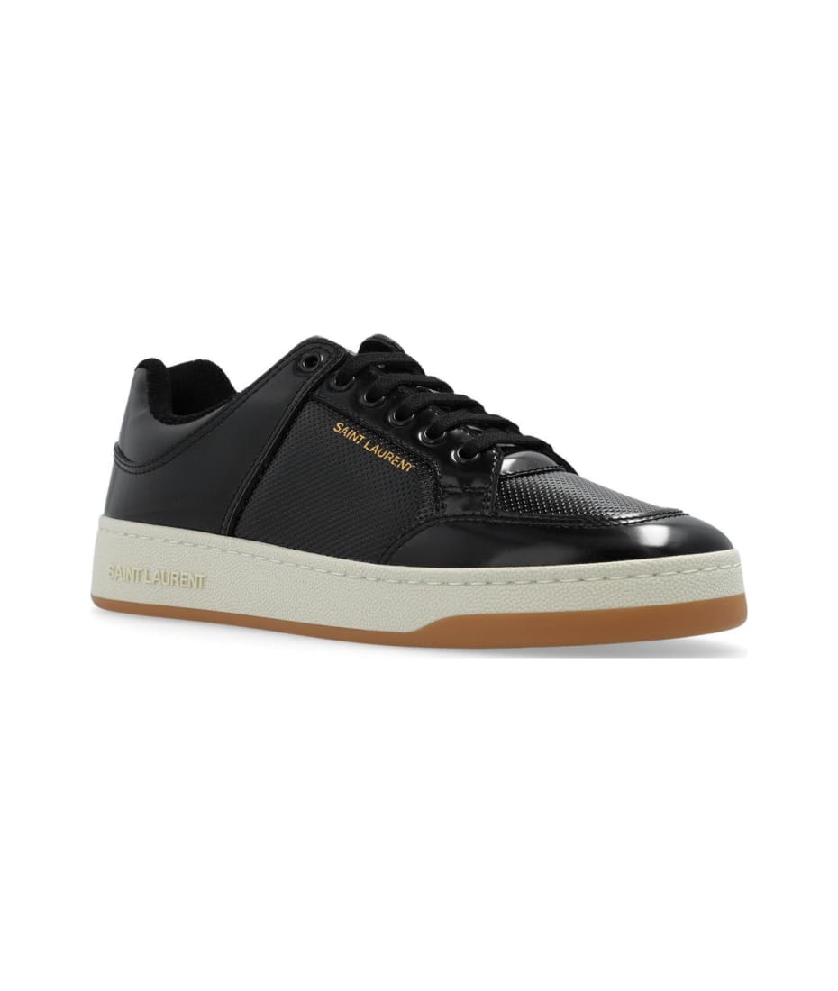 Saint Laurent Logo Printed Lace-up Sneakers | italist