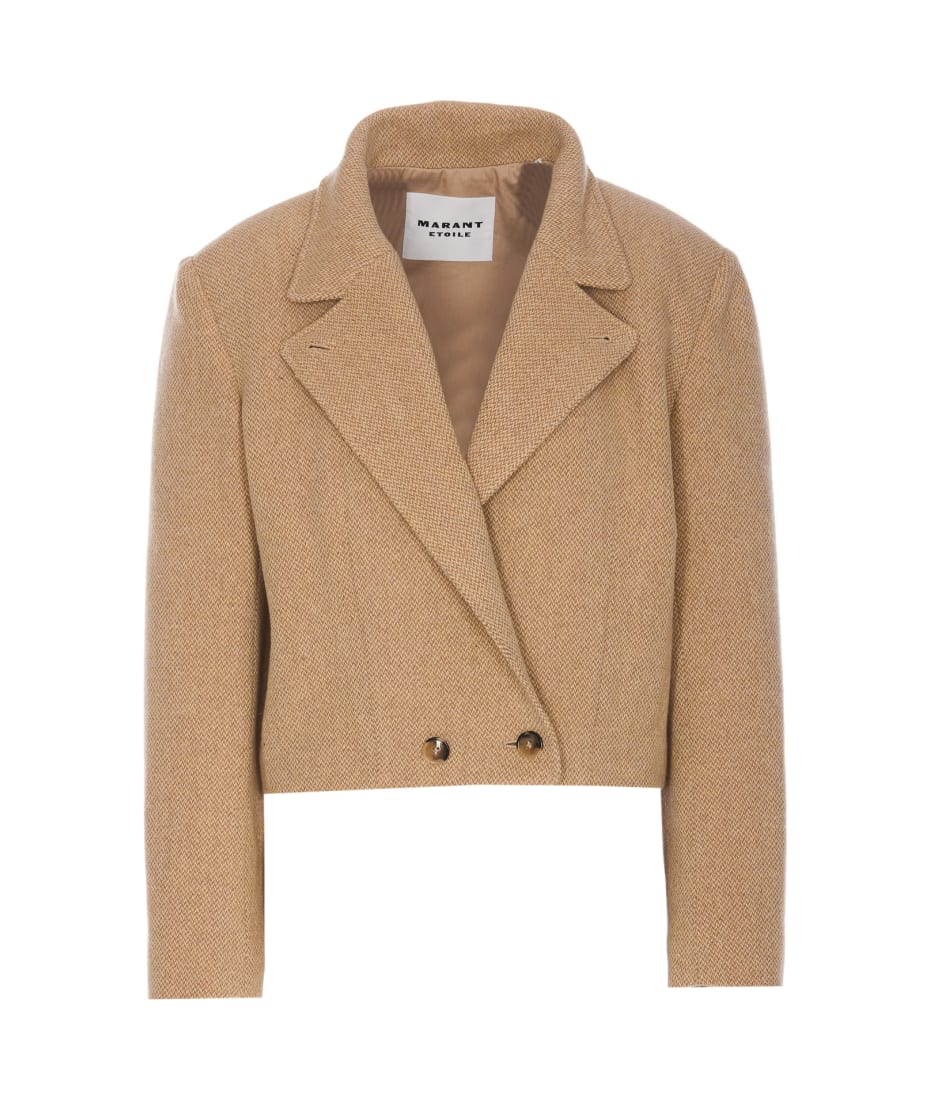 【送料&関税込】Marant Atoile Cassidy Short Coat Marant Étoile Cassidy Short Coat | italist
