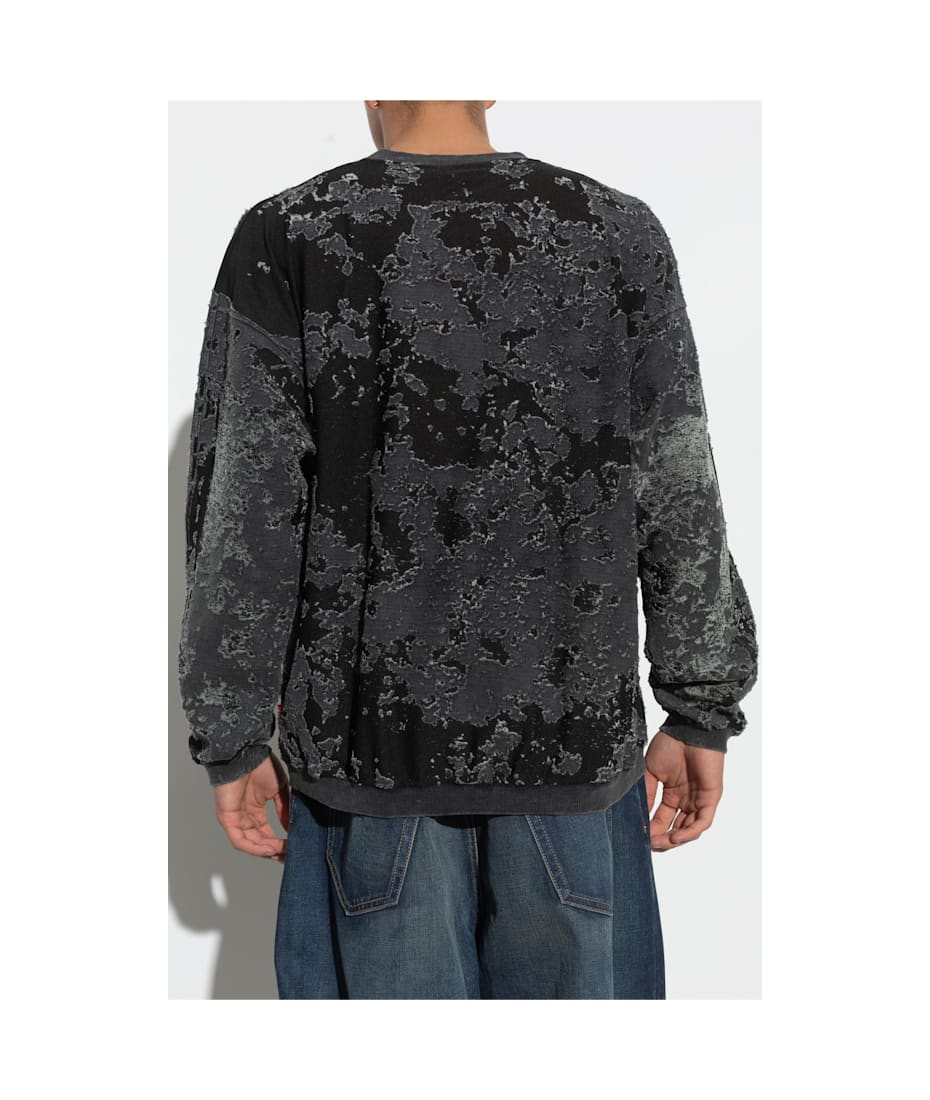Diesel ディーゼル Sweatshirt S-Arisy クルーネックスウェット DIESEL SALE セール ディーゼル S-CREW-DIVISION SWEAT-SHIRT