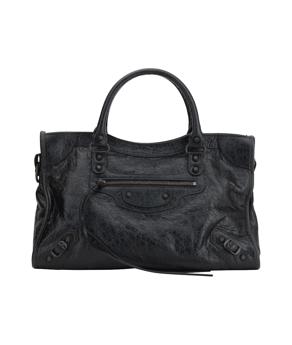 バッグ Balenciaga Le City Medium Hand Bag 2way BALENCIAGA Le City medium textured-leather tote | NET-A-PORTER