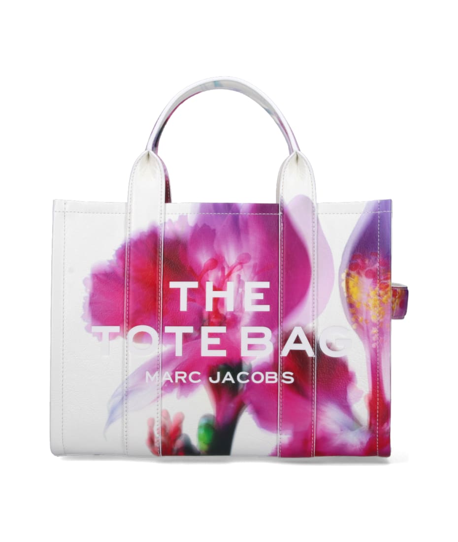 Marc Jacobs 'future Floral Leather' Medium Tote Bag