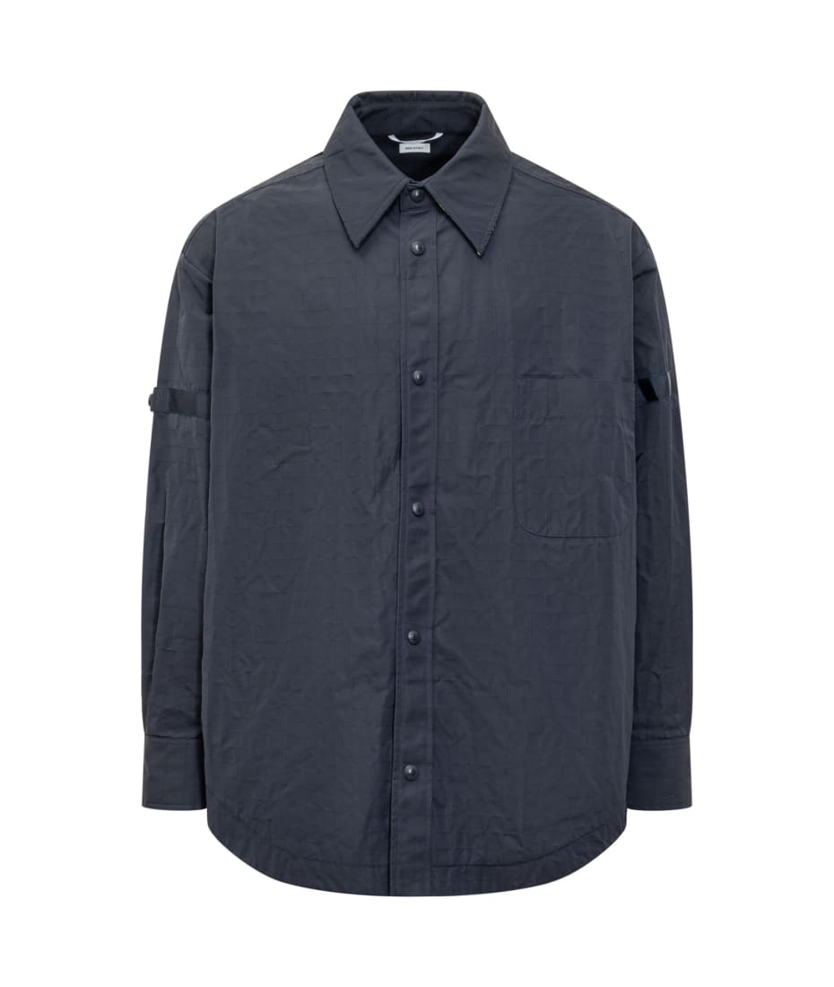 【関税込み】thom browne 'Snap Front' overshirt Thom Browne 'snap Front' Overshirt | italist