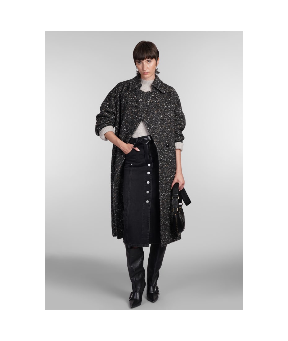 Marant Étoile Vandy Skirt In Black Cotton | italist, ALWAYS