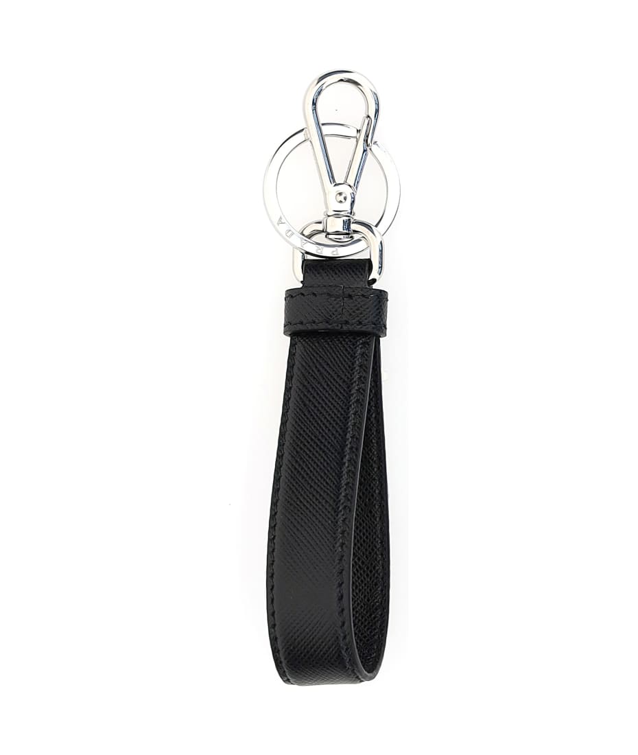 Prada Calfskin Key Ring | italist