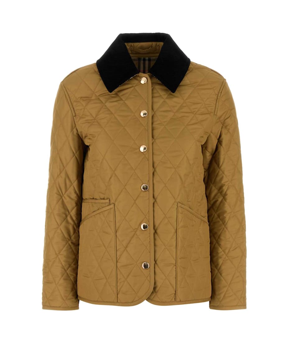 【送料&関税込】Burberry Biege Polyester Jacket Burberry Biege Polyester Jacket | italist