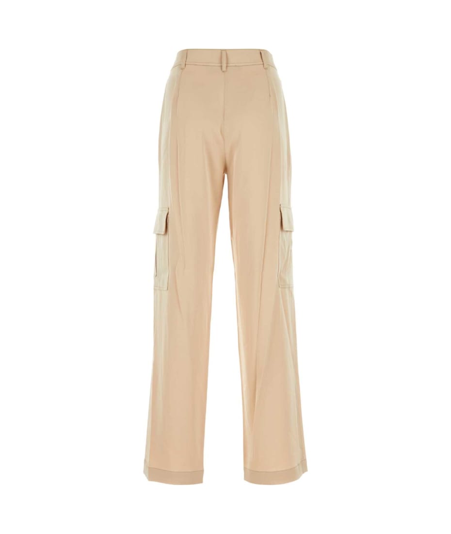 パンツ Michael Kors Skin pink triacetate blend wide-leg pant Michael Kors Skin Pink Triacetate Blend Wide-leg Pant