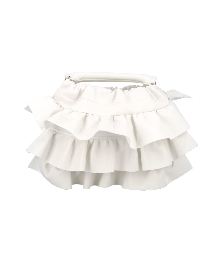 comme des garcons GIRL オリジナルチュール　グリーン Comme Des Garçons Girl Ruffle Bag | italist