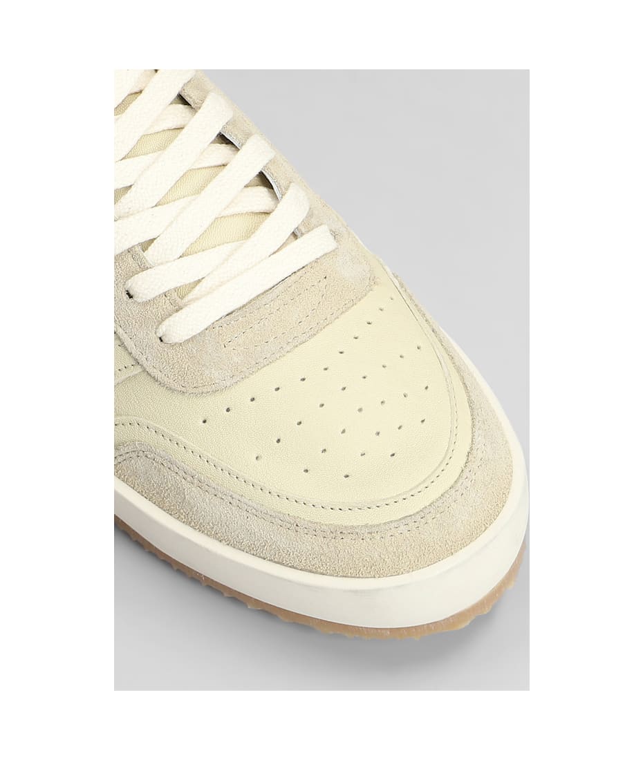 スニーカー PHILIPPE MODEL 'Nice Low' sneakers Beige Philippe Model Nice Low Sneakers In Beige Suede And Leather