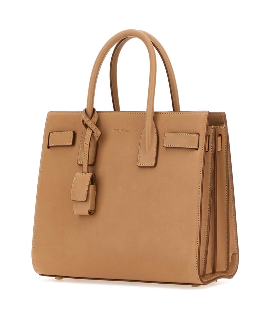 ハンドバッグ SAINT LAURENT CAMEL LEATHER BABY SAC DE JOUR HANDBAG Saint Laurent Camel Leather Baby Sac De Jour Handbag