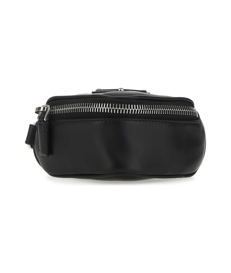 PRADA ブラック レザーケース PRADA プラダ サフィアーノレザー キーケース レディース メンズ