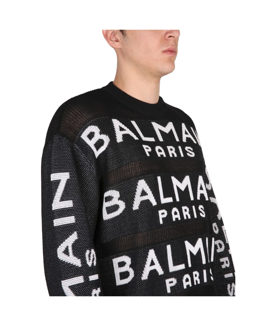 BALMAIN バルマン BHR JERSEY Balmain PSG X Balmain Soccer Jersey | Grailed