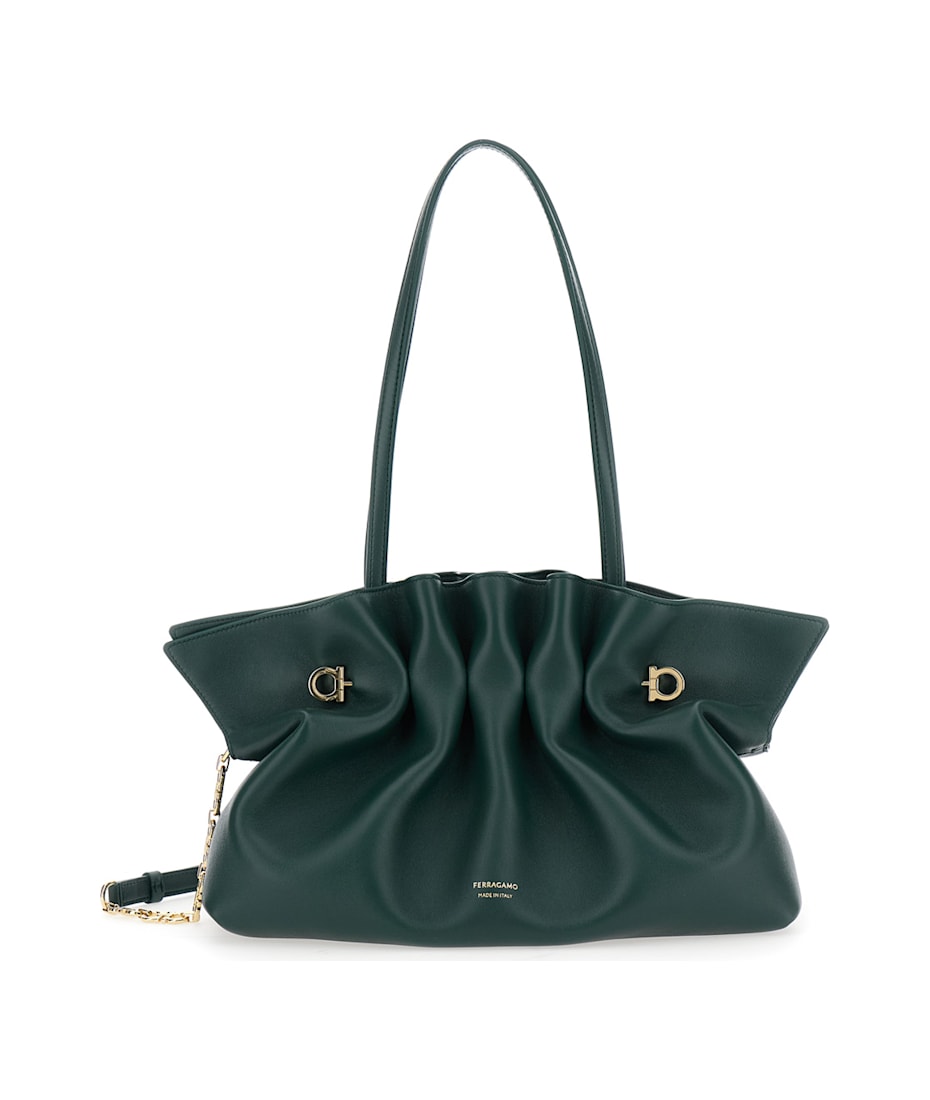 ショルダーバッグ・ポシェット FERRAGAMO SH DUMP M\nShoulder Bag\nMEASUREMENT\n35,0x12,0x24,5 Ferragamo Sh Dump M Shoulder Bag Measurement 35,0x12,0x24,5