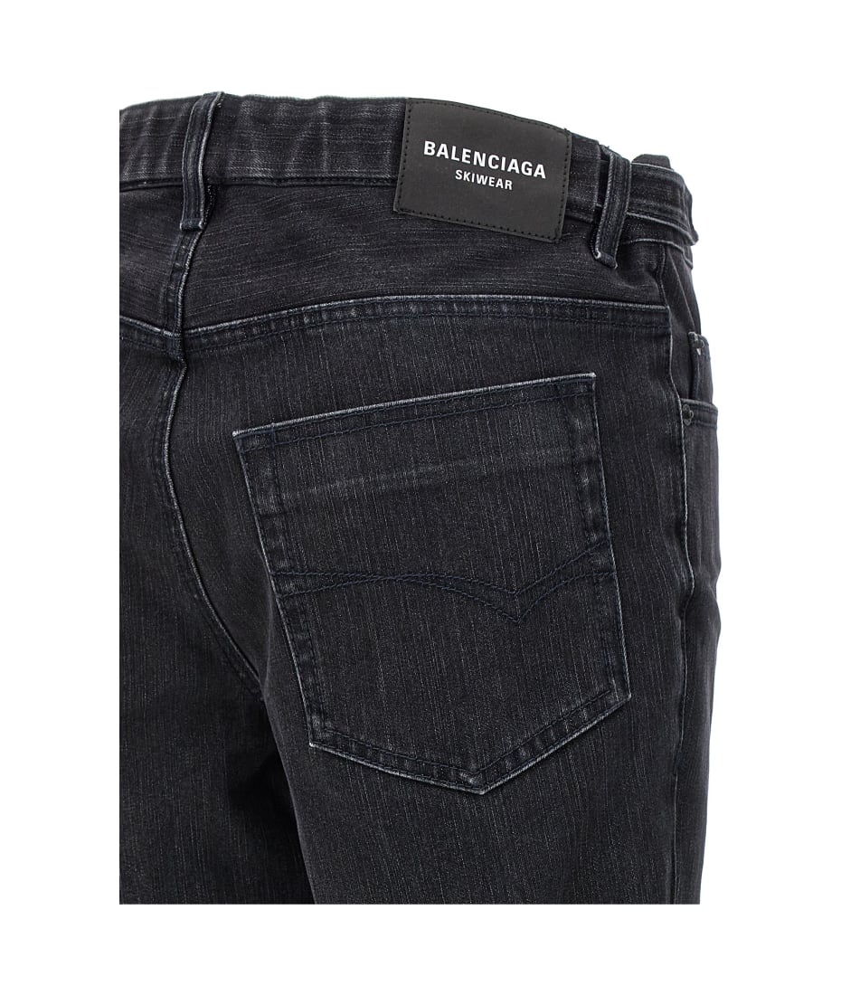 【関税＆送料込み】Balenciaga 'Ski' Jeans Men's Waterproof Jeans in Light Blue | Balenciaga US