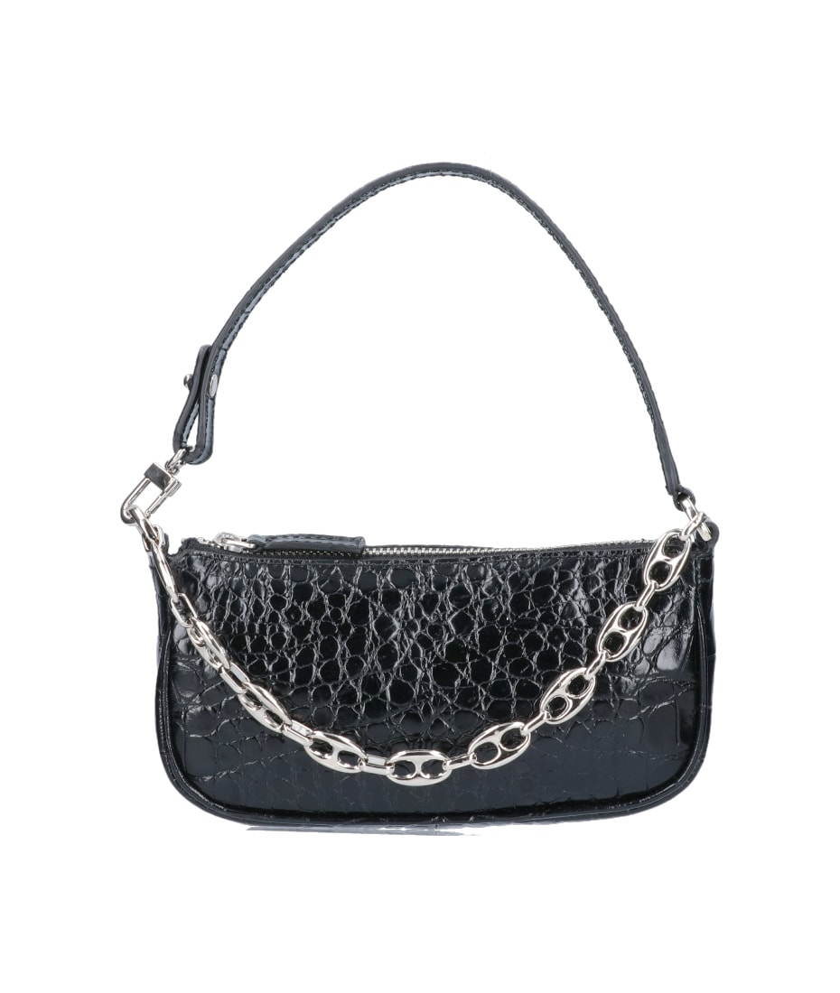 トートバッグ BY FAR Ivory Leather Mini Rachel Handbag BY FAR - Mini Rachel | HBX - Globally Curated Fashion and