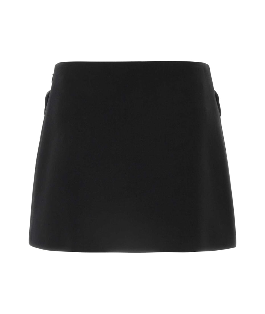 【プラダ・PRADA】Wool miniskirt Miniskirt in Wool and Crinoline PRADA | Blondie Shop