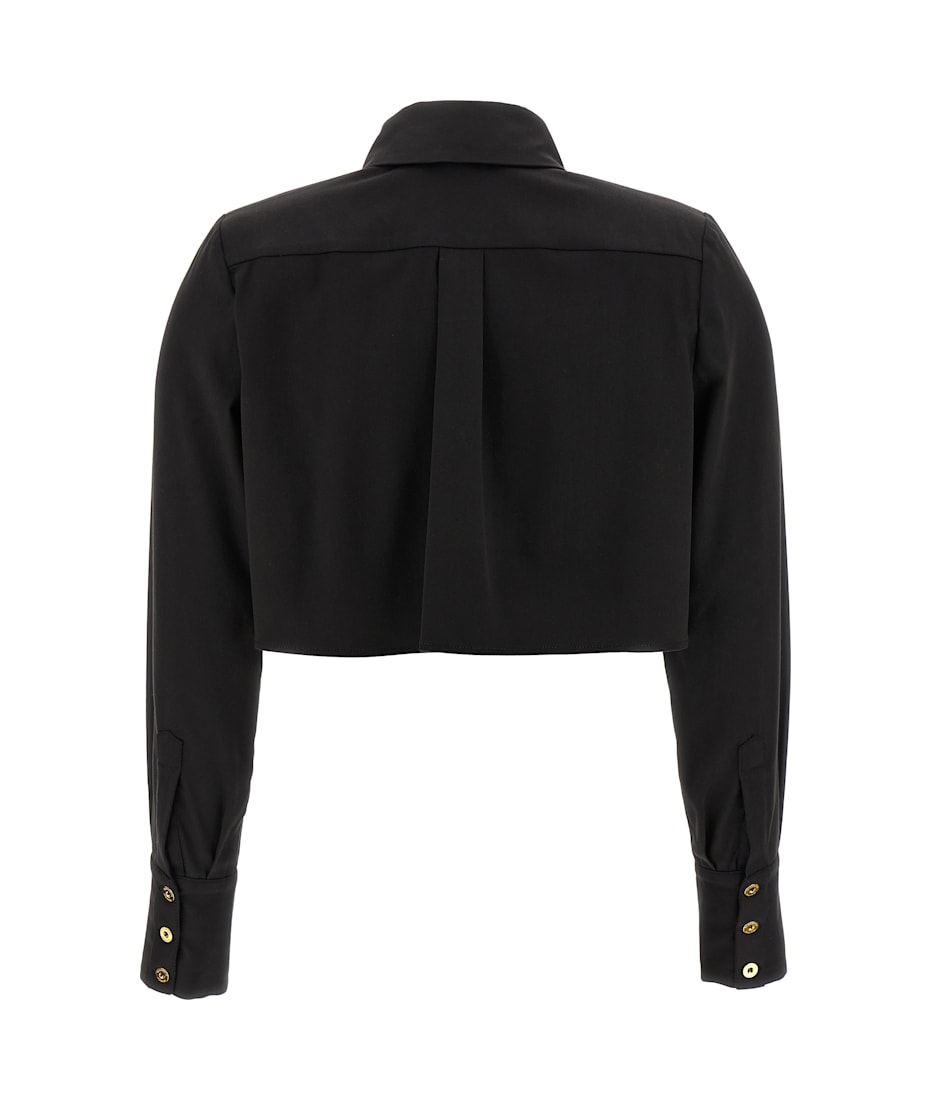 Tシャツ・カットソー ELISABETTA FRANCHI FW25 Cropped shirt (CA09756E2 110) Elisabetta Franchi Cropped Shirt | italist
