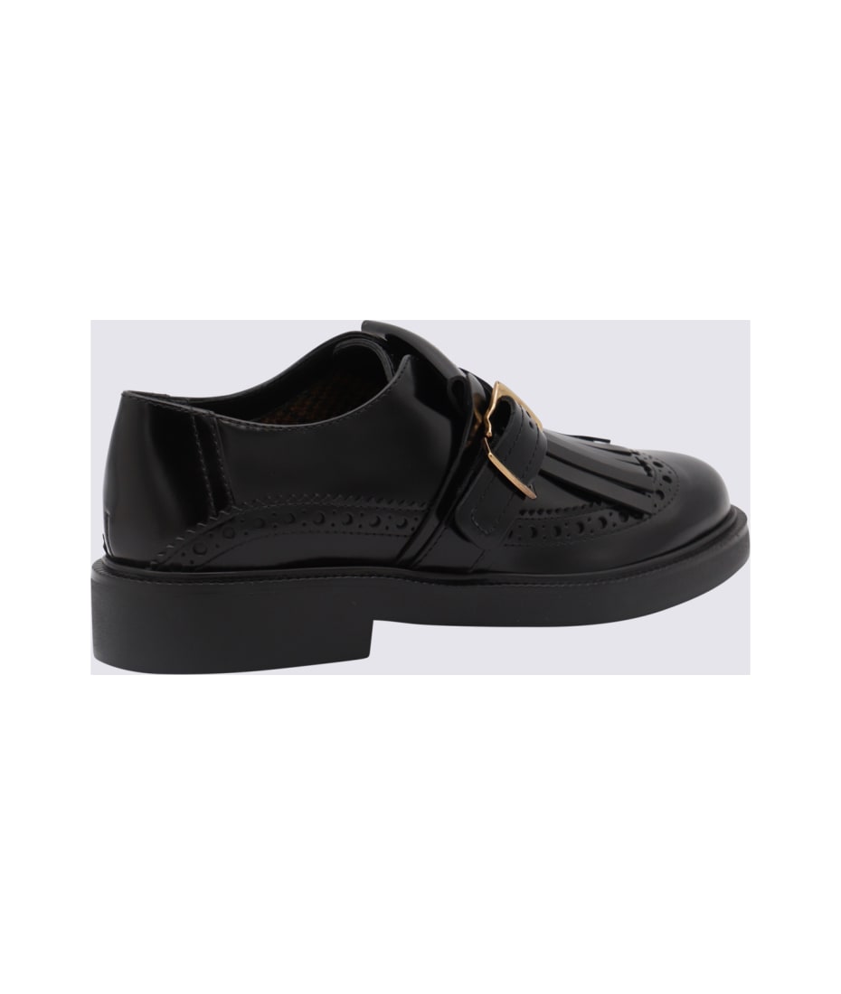 ローファー・オックスフォード TODS Women Laced up Shoes XXW20L0IP70SHAB999 Black Woman ブラック レザー ローファー XXW20L0IP70SHA40B999 | Tods