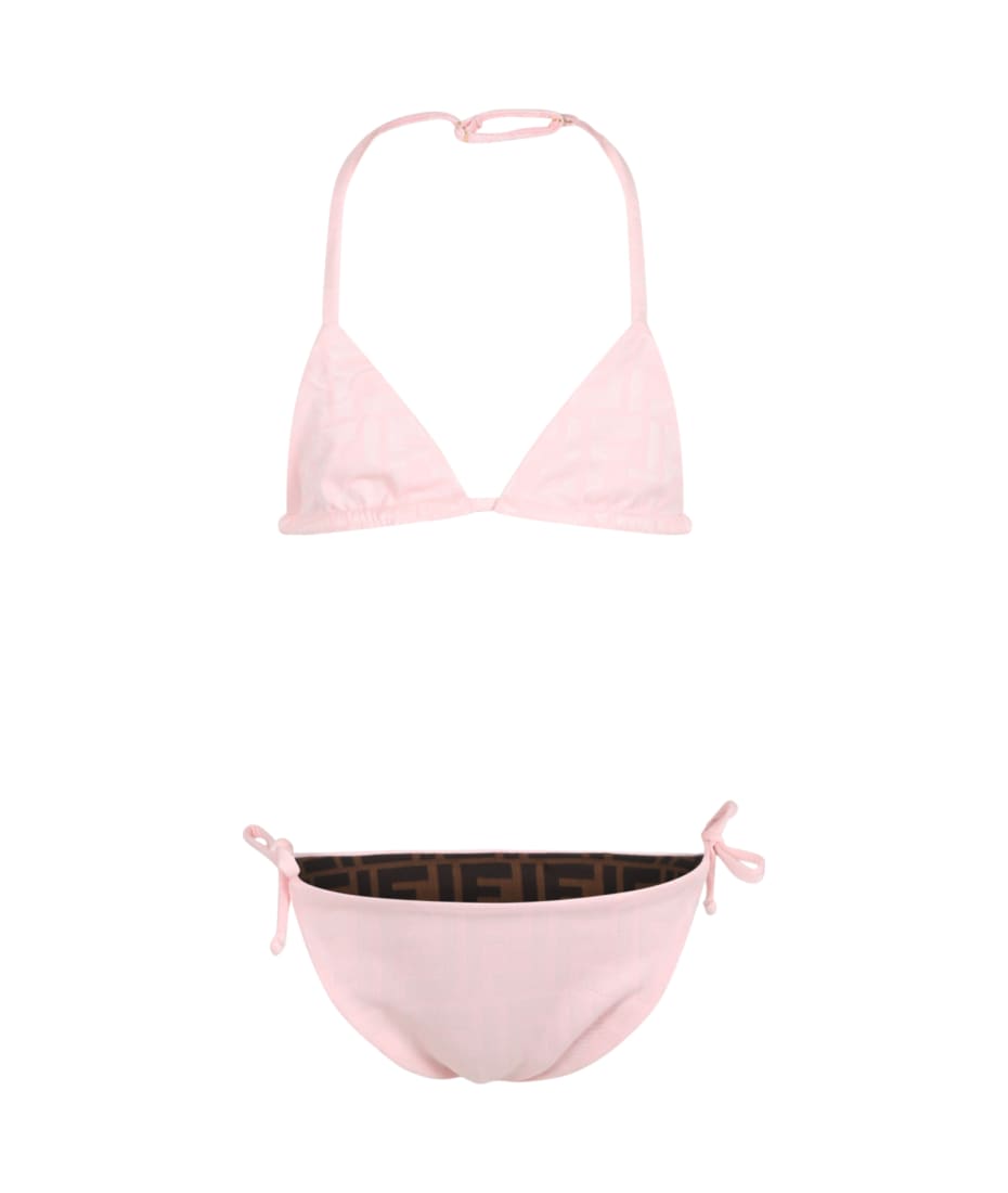 fendi pink bikini