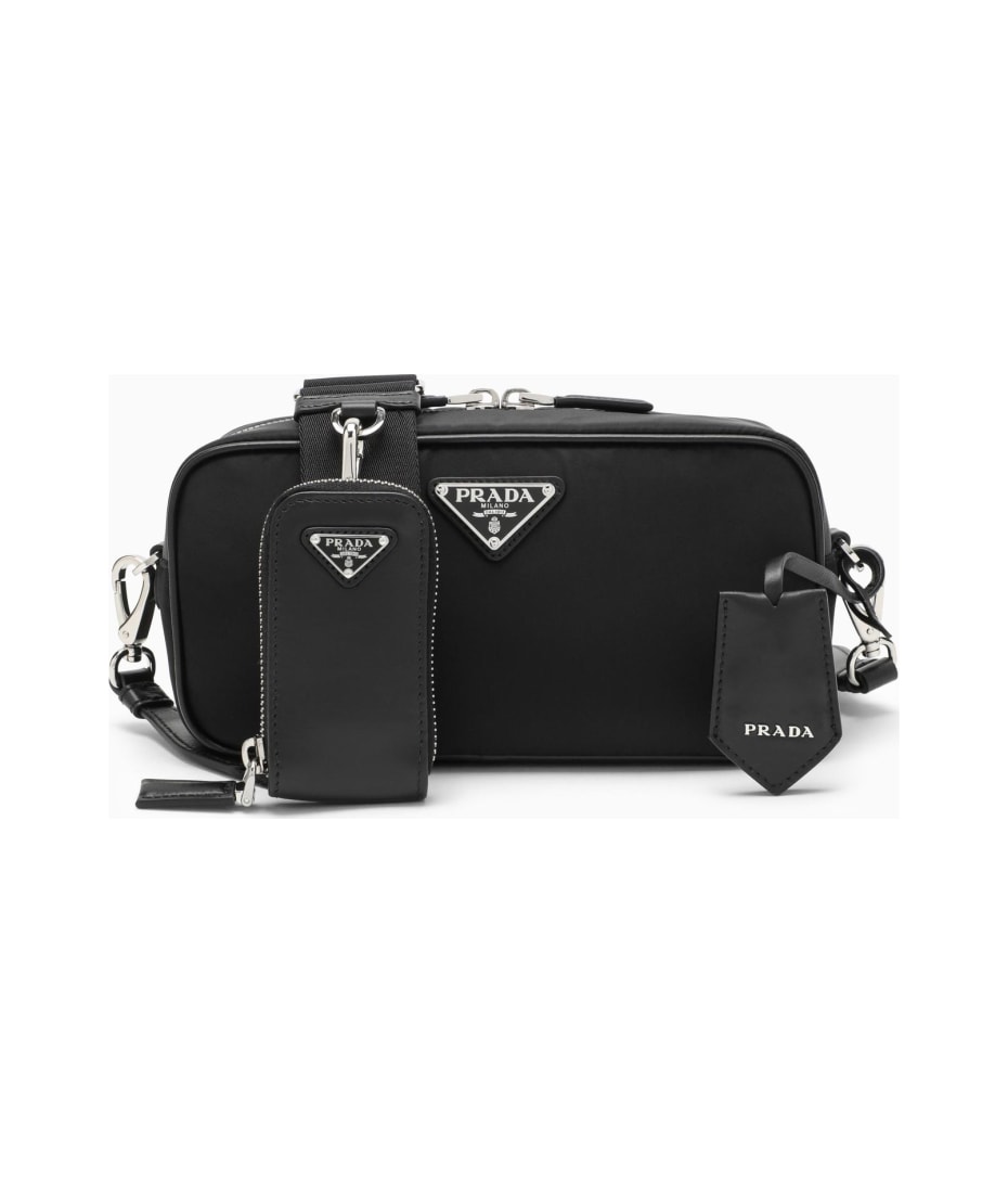 Prada Nylon Camera Bag in Black for Men