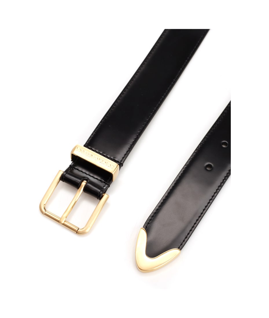DOLCE &GABBANAベルト Dolce & Gabbana DG Logo Calfskin Belt | Sendegaro US
