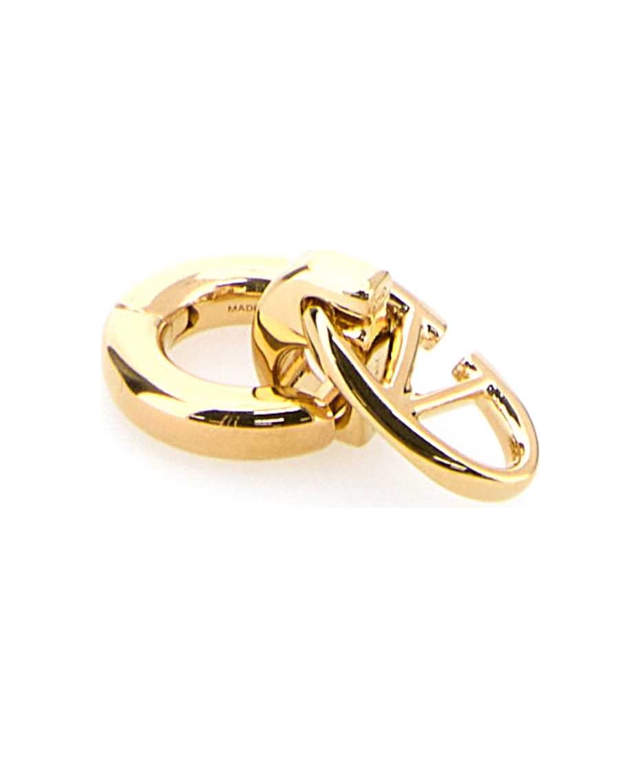 【在庫僅か】Valentino ゴールドメタルイヤリング Valentino Garavani Gold Metal Earring | italist