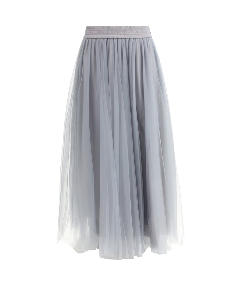 Fabiana Filippi Tulle Midi Skirt | italist