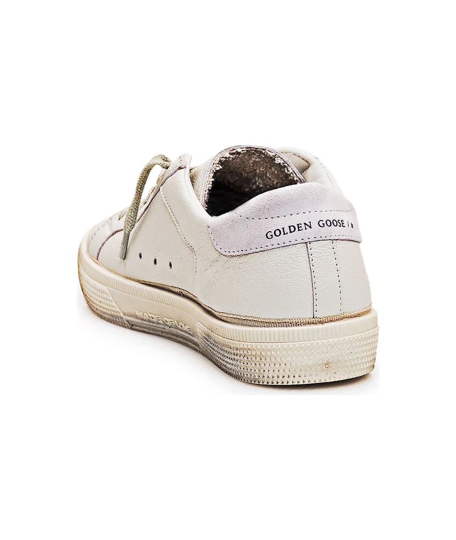 Golden Goose May Sneaker - OPTIC WHITE