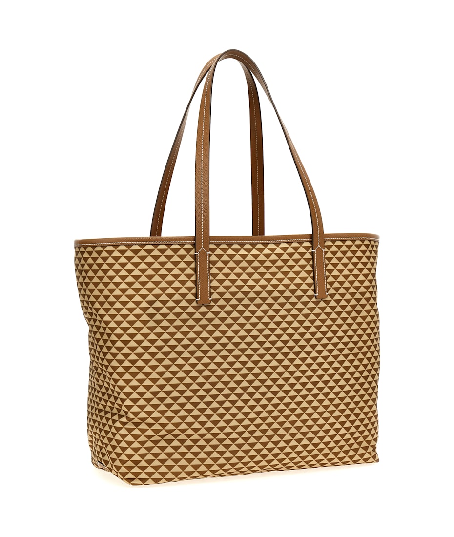 トートバッグ Prada 'Prada Symbole' shopping bag Prada Symbole' Shopping Bag in Blue | Lyst
