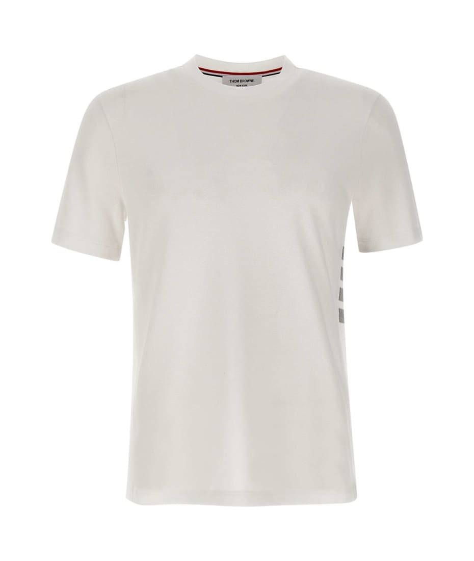 Thom Browne｜SHORT-SLEEVED ROUND NECK T-SHIRTS (MJS205A THOM BROWNE - Men Short Sleeve T-shirt – Atelier New York