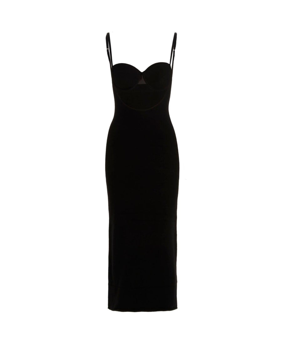 オールインワン・サロペット Sportmax Fitted Mini Dress With Adjustable Spaghetti Straps SportMax Spaghetti Strap Fitted Midi Dress | italist, ALWAYS