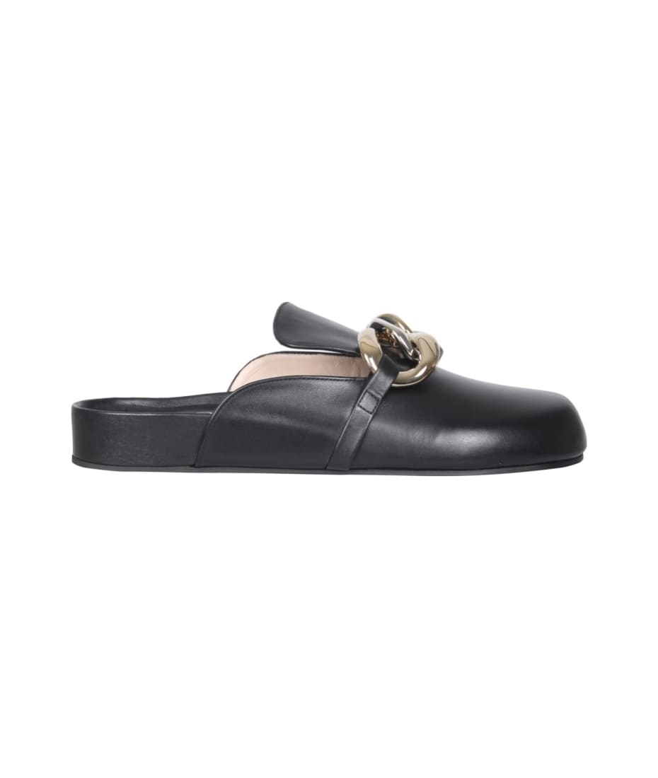【threetimes】 Della V mule Zimmermann Pixie Mule Black Online | Zimmermann