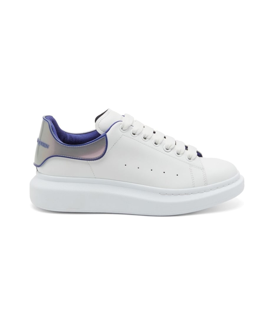 Alexander McQueen White And Light Blue Oversize Sneakers for Men