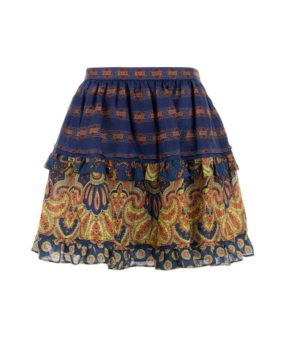 スカート Valentino Garavani Printed Linen Skirt Valentino Garavani Printed Linen Skirt | italist