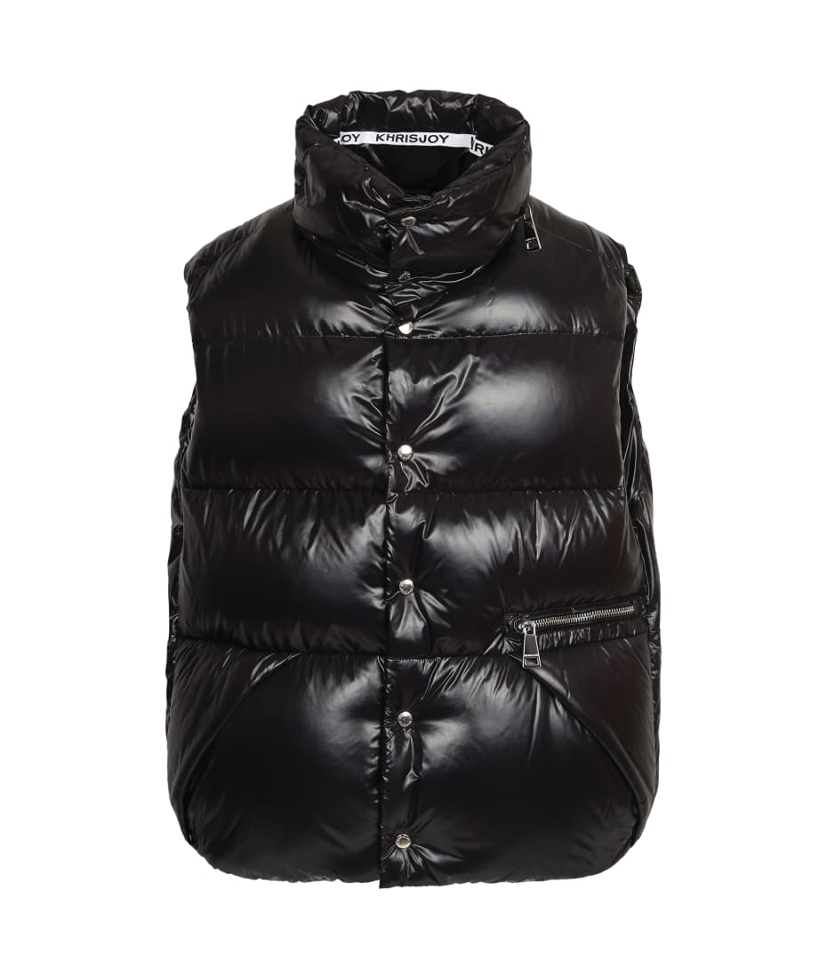 Khrisjoy High-Neck Quilted Down Gilet