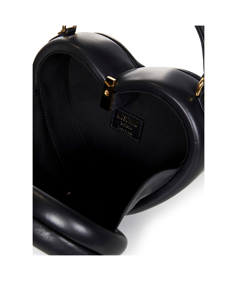 【関税&送料込】Moschino Bag Heart Moschino heart-shaped Tote Bag | Blue | FARFETCH