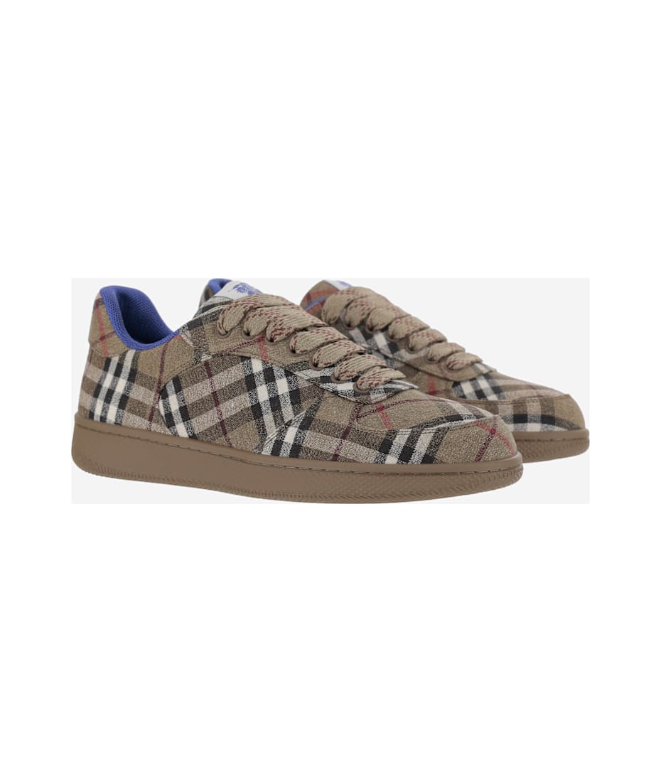 スニーカー Burberry Terrace Sneakers With Check Pattern Burberry Terrace Sneakers With Check Pattern | italist