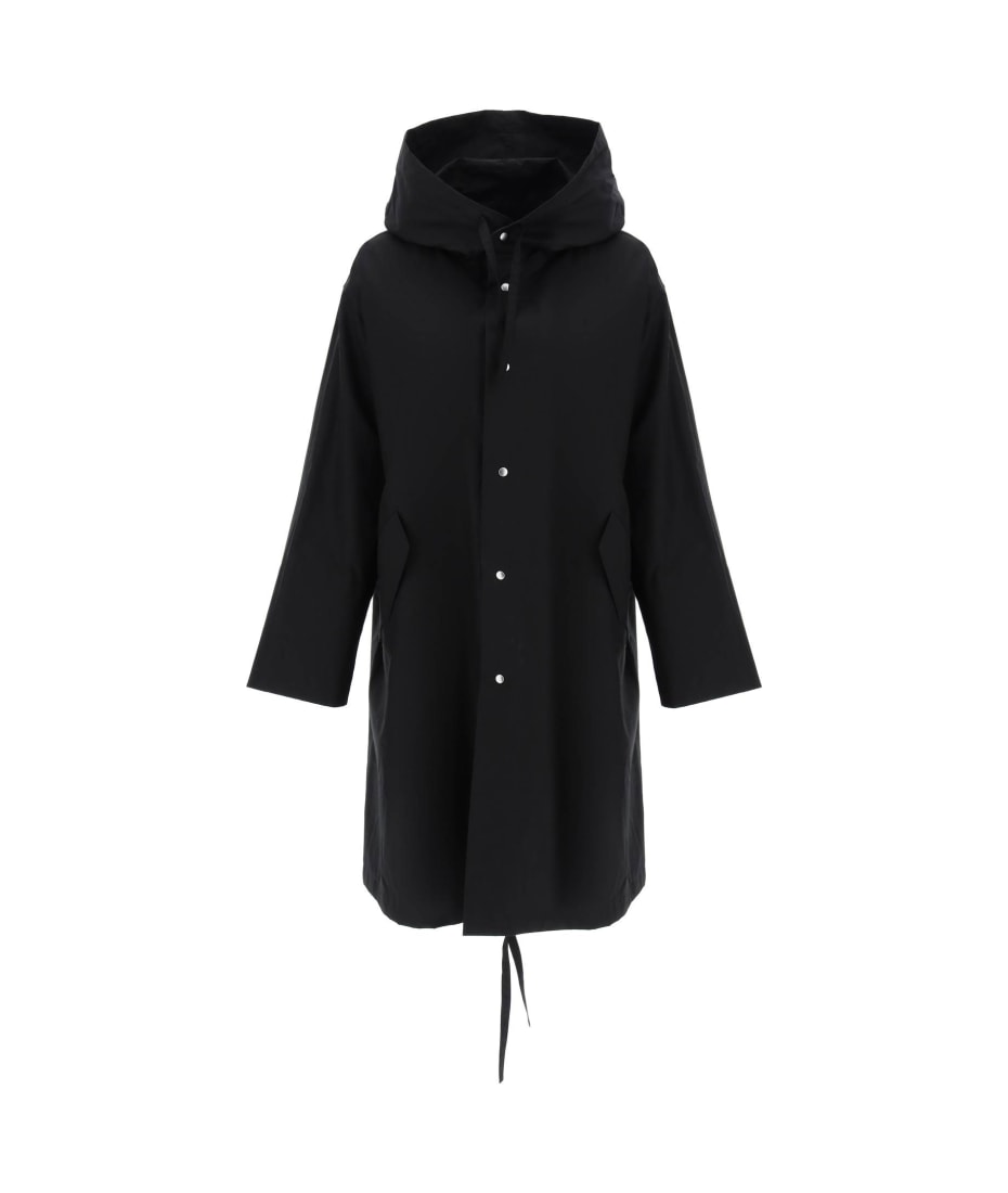 【送料&関税込】Jil Sander Black Cotton Oversize Parka Jil Sander Black Cotton Oversize Parka | italist