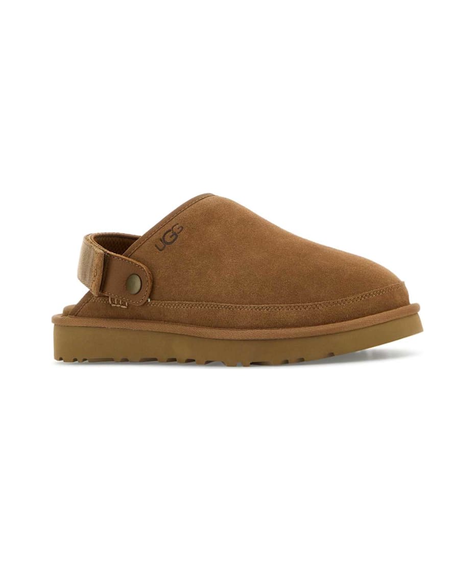 UGG Camel Suede Goldencoast Slippers | italist