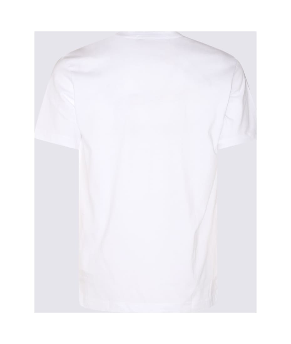 Comme des Garçons White Multicolour Cotton T-shirt - White