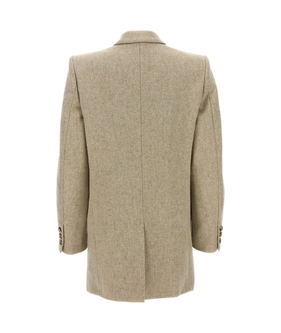 【送料&関税込】Isabel Marant Floyd Double-breasted Blazer ISABEL MARANT Floyd double-breasted Blazer | Grey | FARFETCH BH