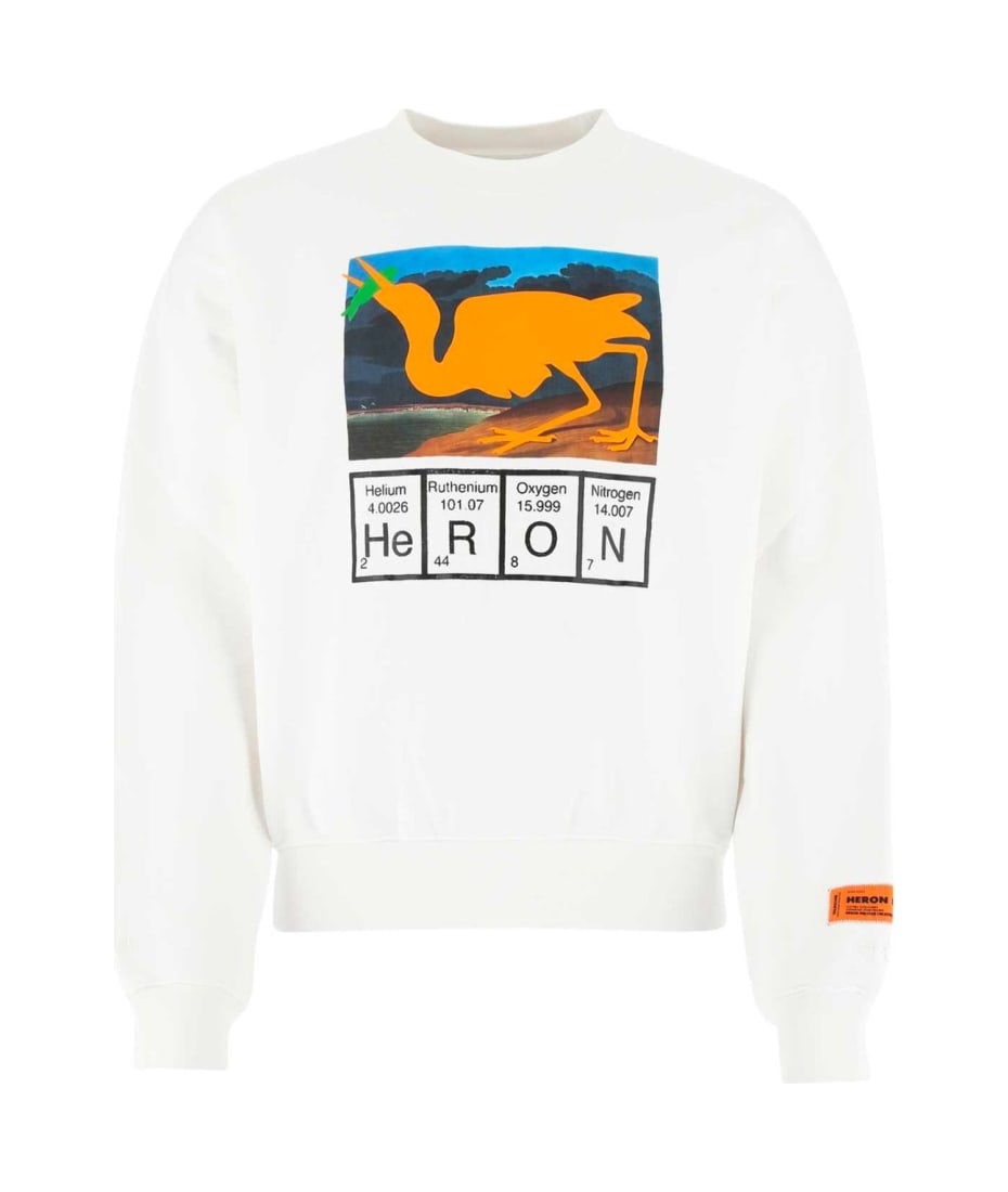 HERON PRESTON◆スウェットシャツ HERON PRESTON スウェットシャツ 紺 XXL