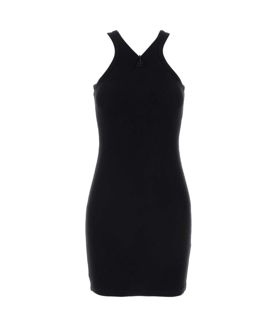 ワンピース COURReGES Woman Dress Black 324JRO449JS0145 9999 Courrèges Knot Slash Dress | Black | FARFETCH