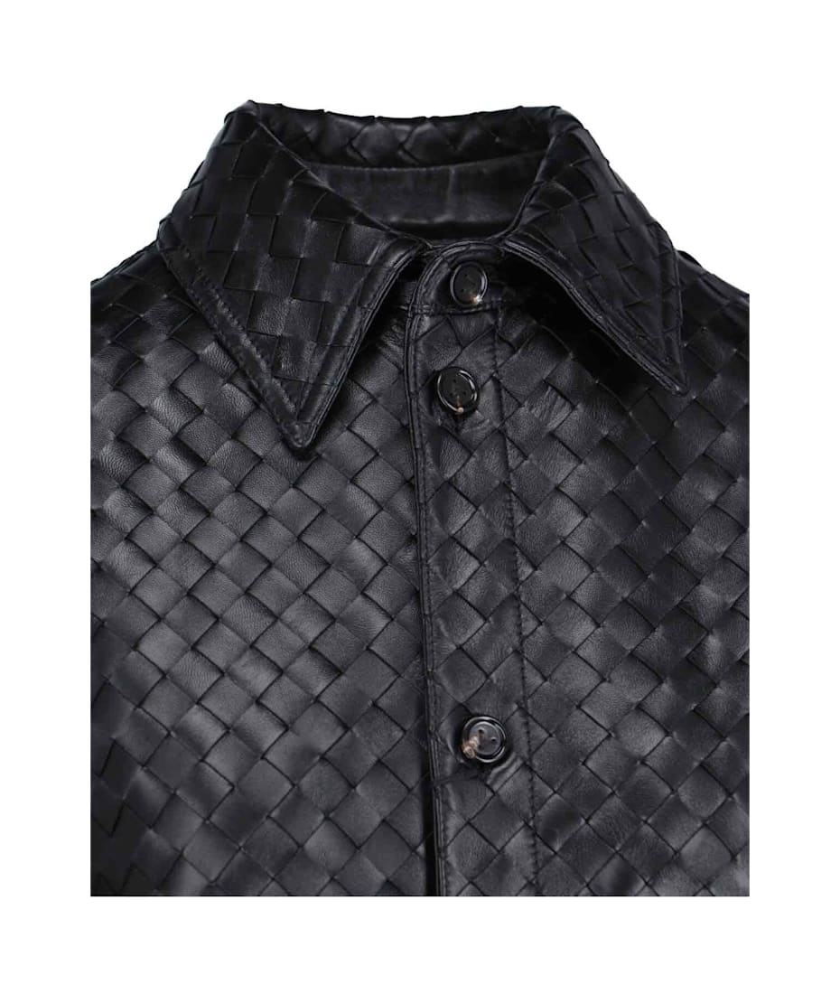 【BOTTEGA VENETA】ジャパニーズ ジャージー Tシャツ レザー BOTTEGA VENETA(ボッテガヴェネタ) / ダブルレイヤーコットン
