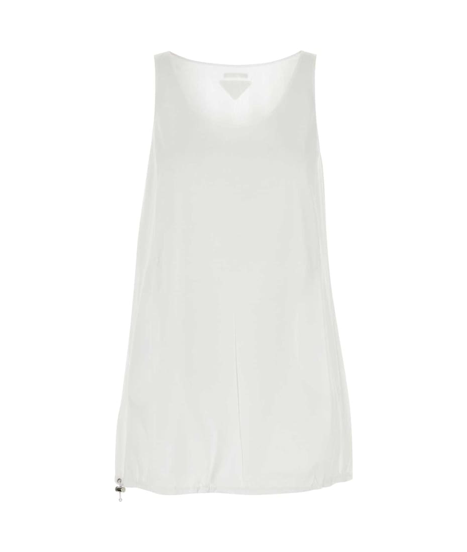 ワンピース Prada White Cotton Reversibile Mini Dress Prada White Cotton Reversibile Mini Dress | italist, ALWAYS